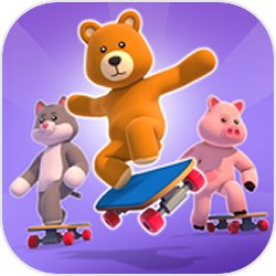 《滑板小队》下载 - 滑板小熊 - Android 精品游戏