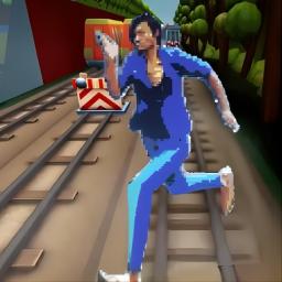 下载：奔跑吧！快乐出发蓝色妖姬跑酷 - Android 休闲益智游戏