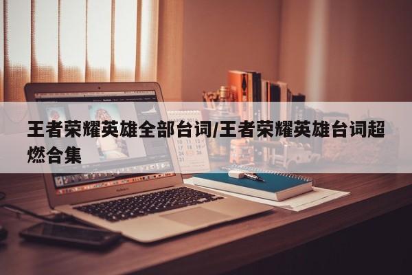 王者荣耀英雄全部台词/王者荣耀英雄台词超燃合集