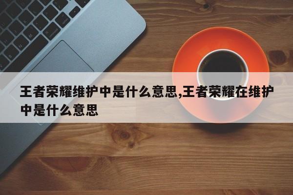 王者荣耀维护中是什么意思,王者荣耀在维护中是什么意思